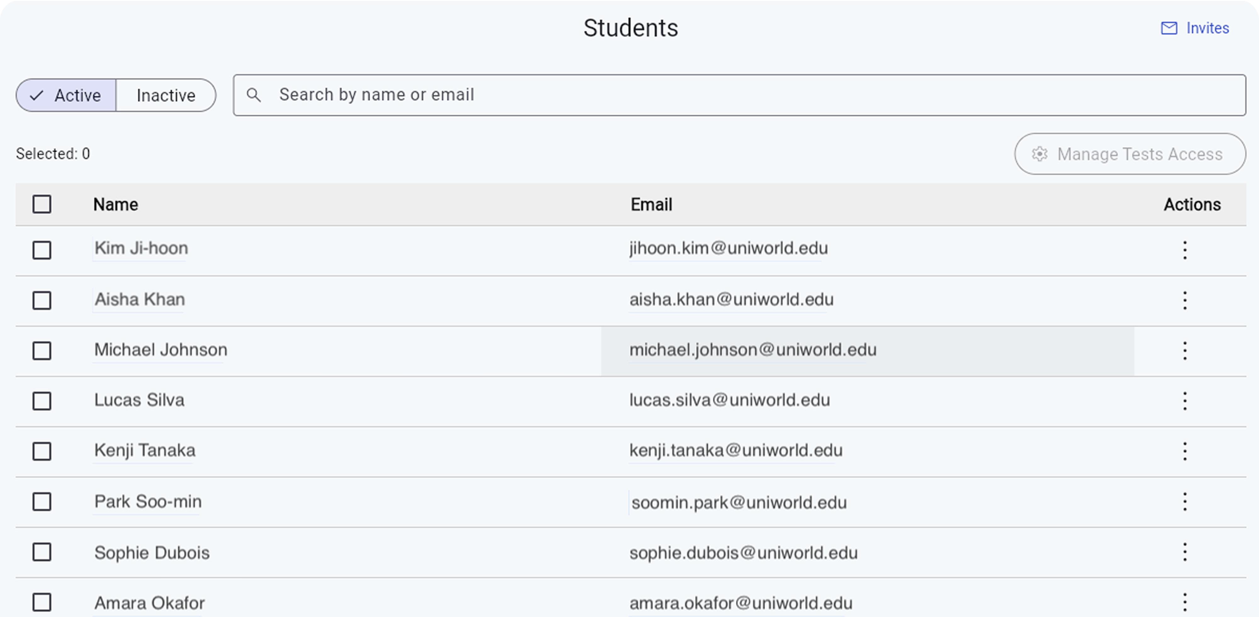 JanusPrep Educator Portal